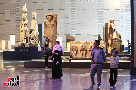 المتحف الكبير من الداخل (14)