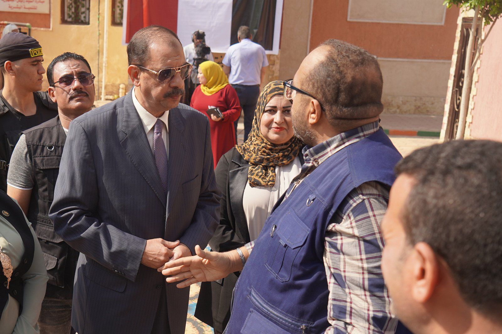 حوار مع محافظ سوهاج