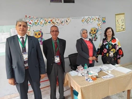 وفد من المتابعين الدوليين للمنظمة العربية لحقوق الانسان (4)