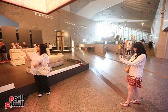 المتحف الكبير من الداخل (19)