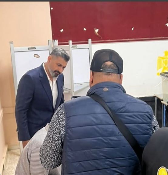 الفنان ياسر جلال يدلي بصوته (2)