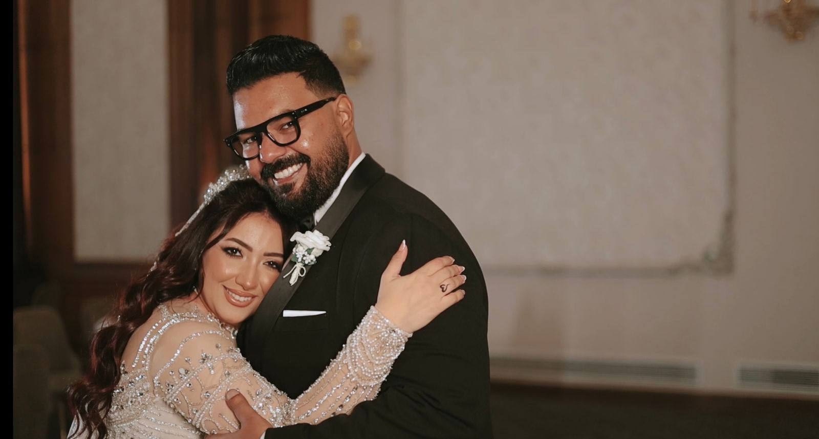 المخرج محمد العروسي والمطربة آية عبد الله