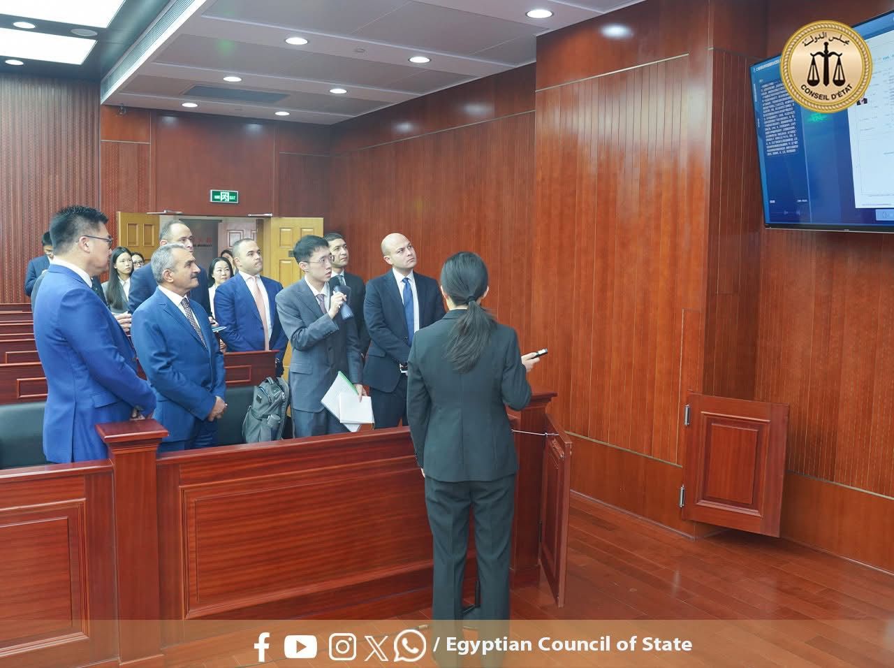 مجلس الدولة يعزز التعاون القضائي والتكنولوجي مع جمهورية الصين الشعبية (7)