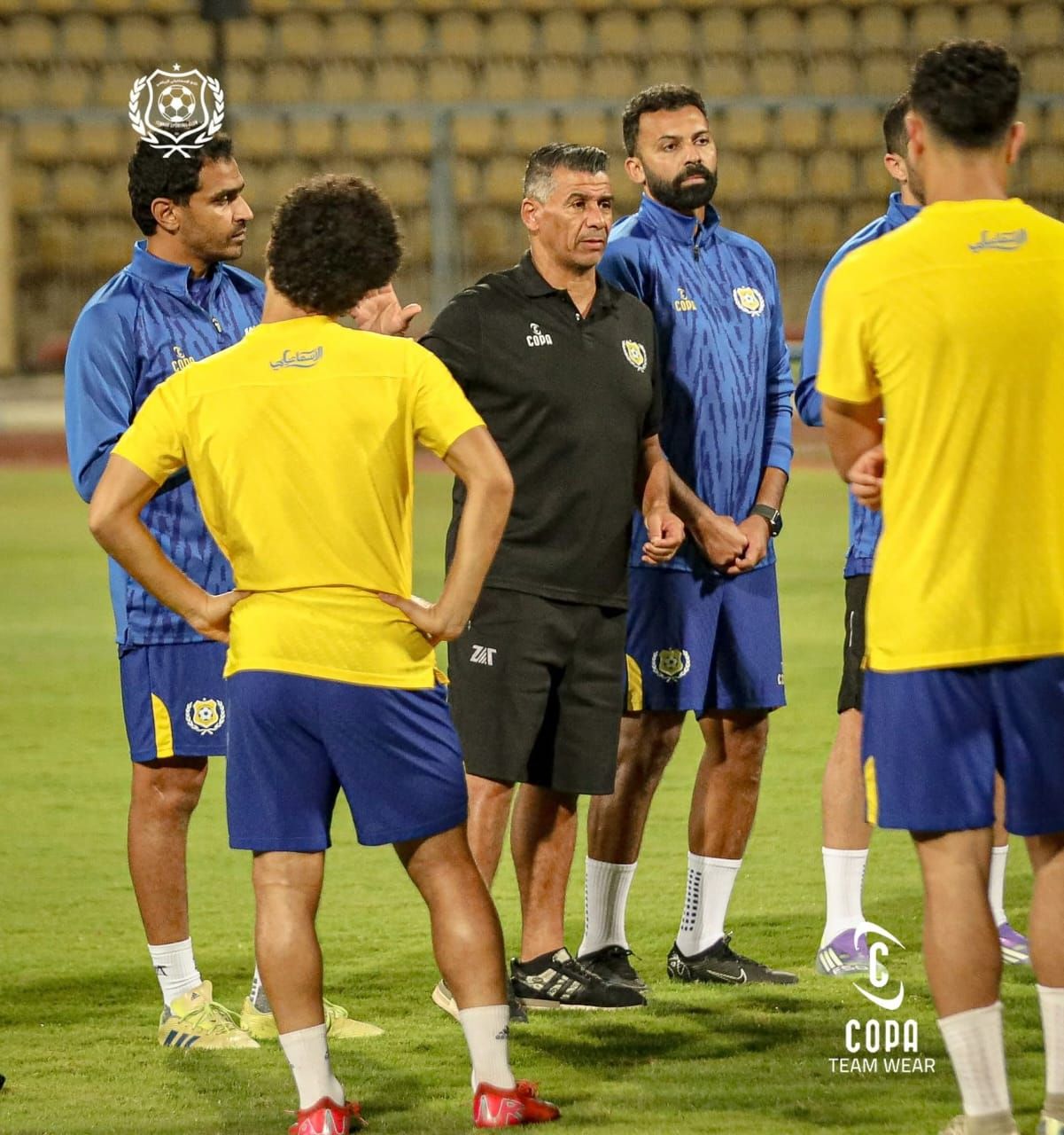 ميلود حمدي فى تمرين الإسماعيلي