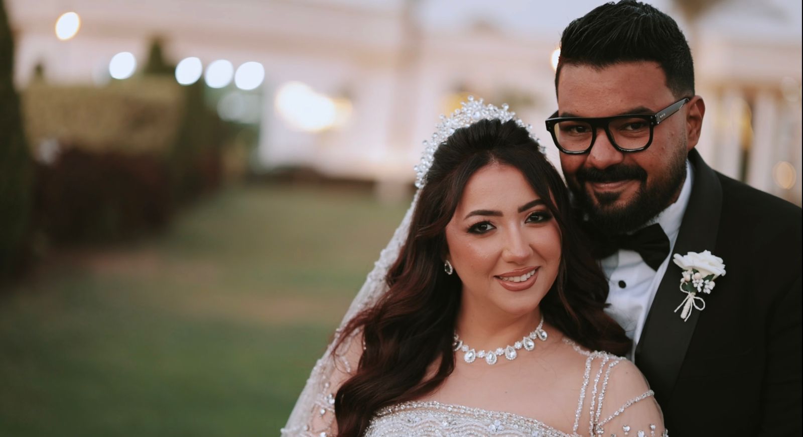 المخرج محمد العروسي والمطربة آية عبد الله