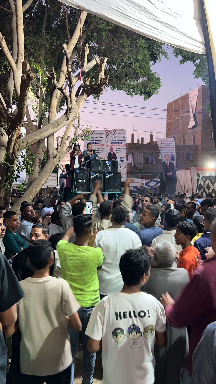 حشود من الناخبين يتوافدون على لجان مدينة الأقصر في الفترة المسائية (1)