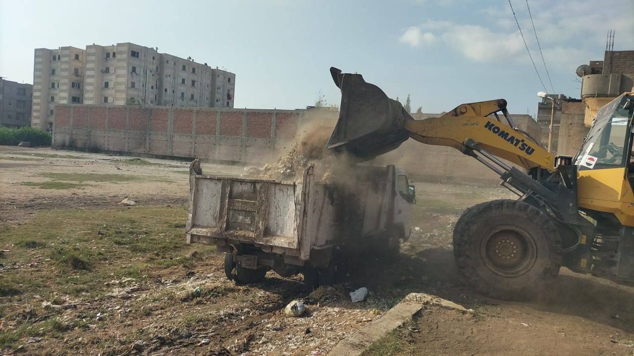 رفع المخلفات من الأحياء رفع المخلفات من الأحياء