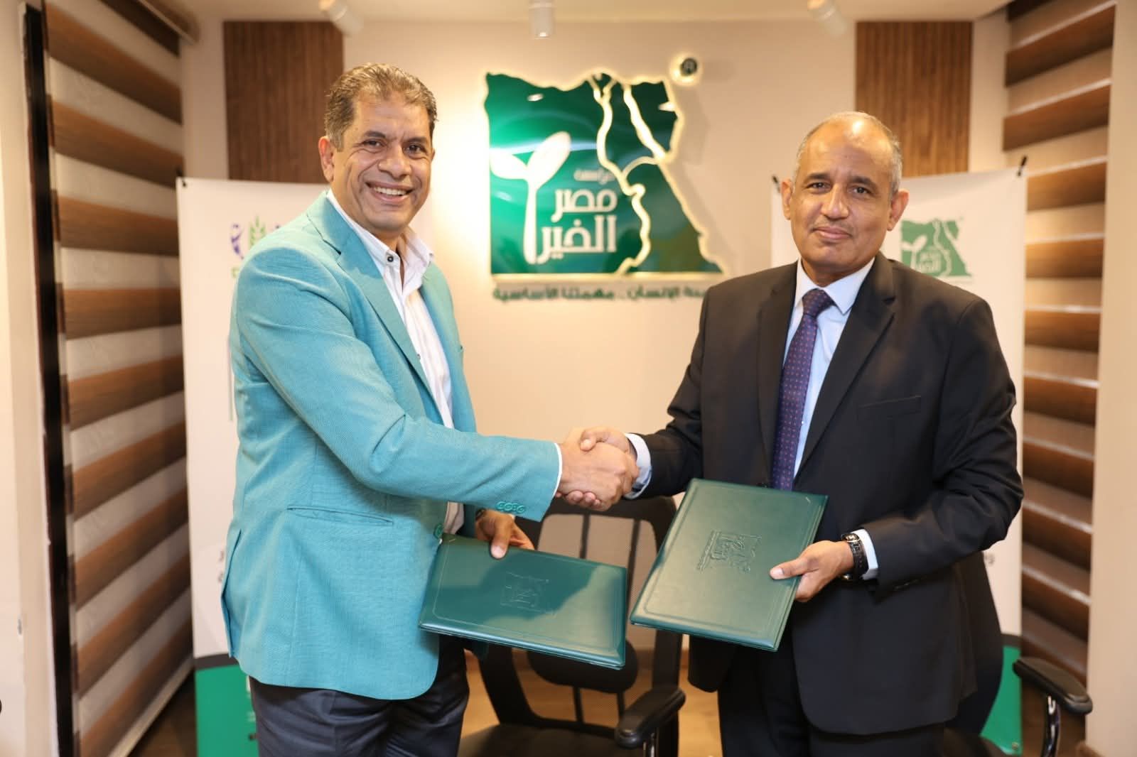 مصر الخير عضو التحالف الوطنى و بساتين يوقعان برتوكول تعاون (1) مصر الخير عضو التحالف الوطنى و بساتين يوقعان برتوكول تعاون (1)