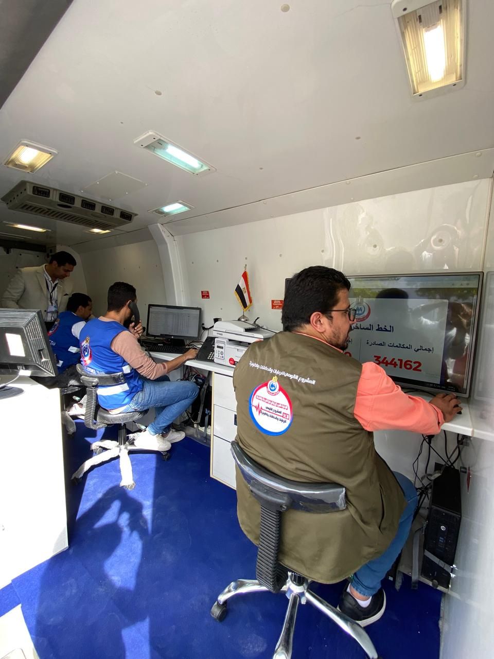 انشاء أول مركز تحكم متنقل لتقديم خدمات الطوارئ والرعاية الحرجة