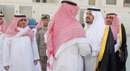 نائب أمير الرياض يؤدي صلاة الميت على إبراهيم البنيان