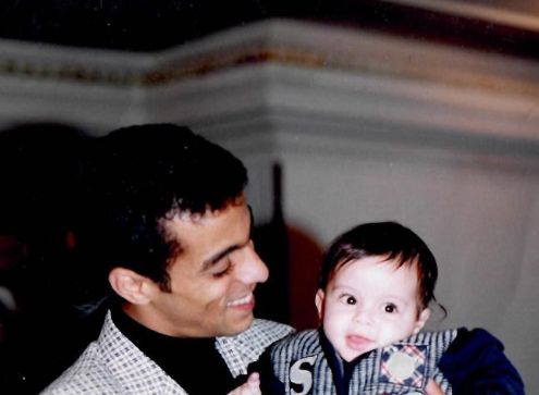 محمد صبري مع نجله محمد صبري مع نجله