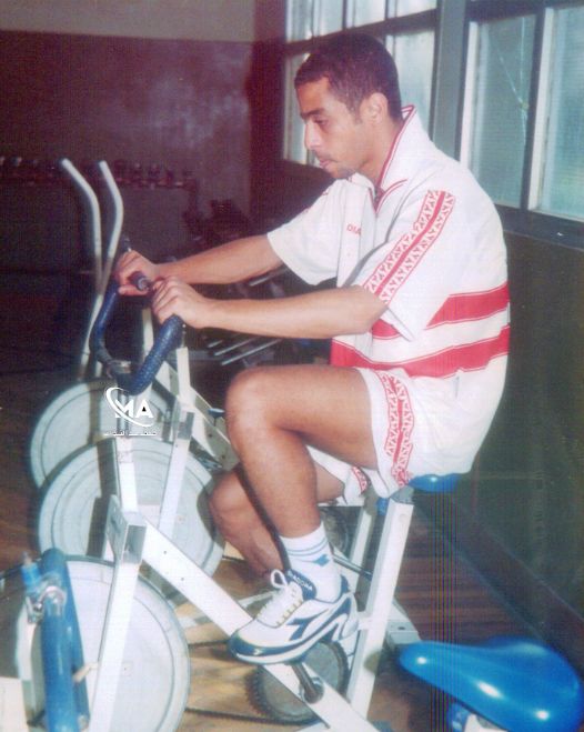 محمد صبرى خلال تدريبه مع الزمالك فى فترة التسعينات محمد صبرى خلال تدريبه مع الزمالك فى فترة التسعينات