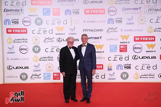 حسين فهمي ومحمود حميدة حسين فهمي ومحمود حميدة