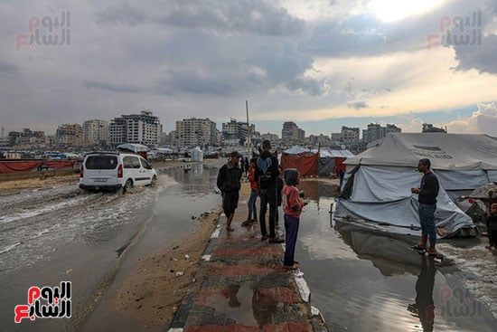 أمطار غزة