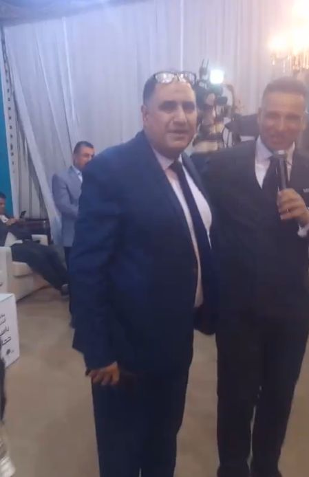 باسم حجازي والدكتور طارق رحيم شقيق الملحن الراحل محمد رحيم