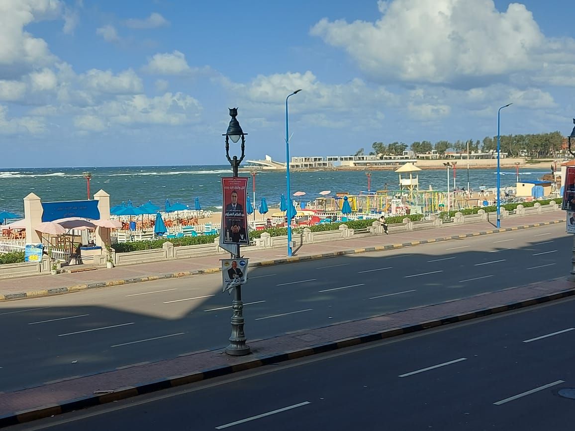 اجواء الاسكندرية بعد انكسار النوة اجواء الاسكندرية بعد انكسار النوة