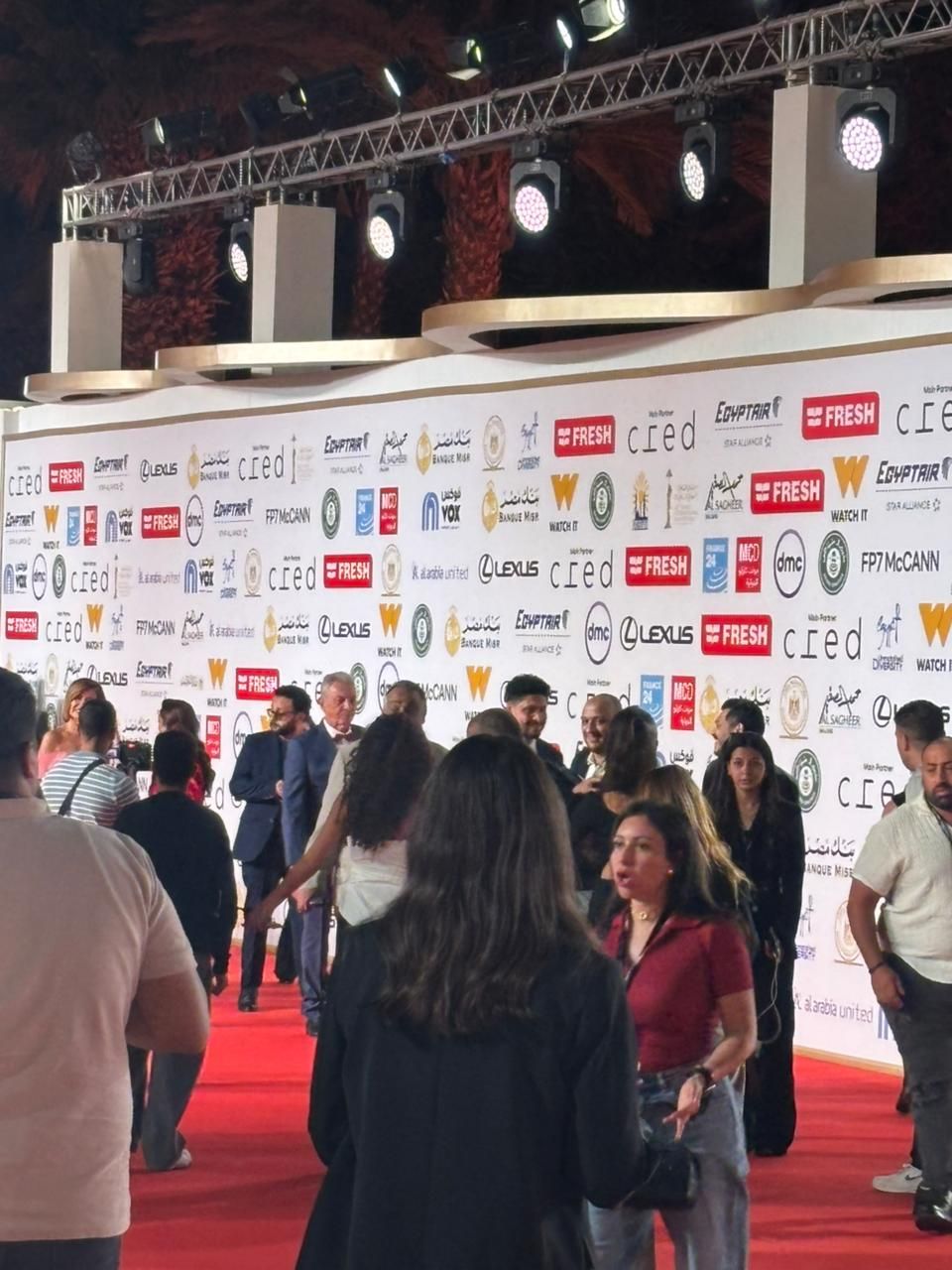 أبطال فيلم شكوى 713317 بعائلاتهم على السجادة الحمراء فى مهرجان القاهرة السينمائى (3) أبطال فيلم شكوى 713317 بعائلاتهم على السجادة الحمراء فى مهرجان القاهرة السينمائى (3)