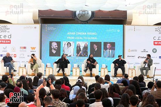 السينما العربية الصاعدة من المحلية للعالمية بحضور أحمد مالك، والمخرجان عرب وطرزان ناصر، وسارة مانسانيت رويو، وعلاء كركوتي السينما العربية الصاعدة من المحلية للعالمية بحضور أحمد مالك، والمخرجان عرب وطرزان ناصر، وسارة مانسانيت رويو، وعلاء كركوتي