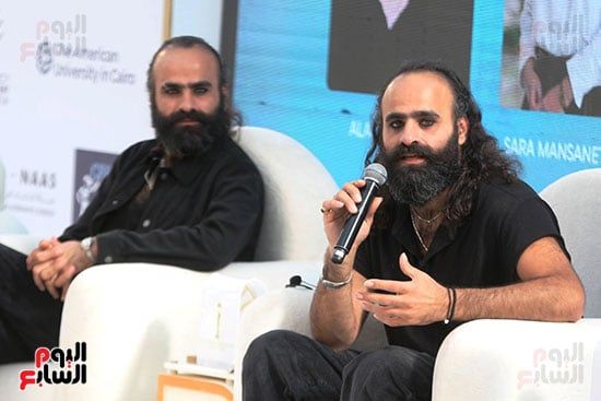 المخرجان عرب وطرزان ناصر المخرجان عرب وطرزان ناصر