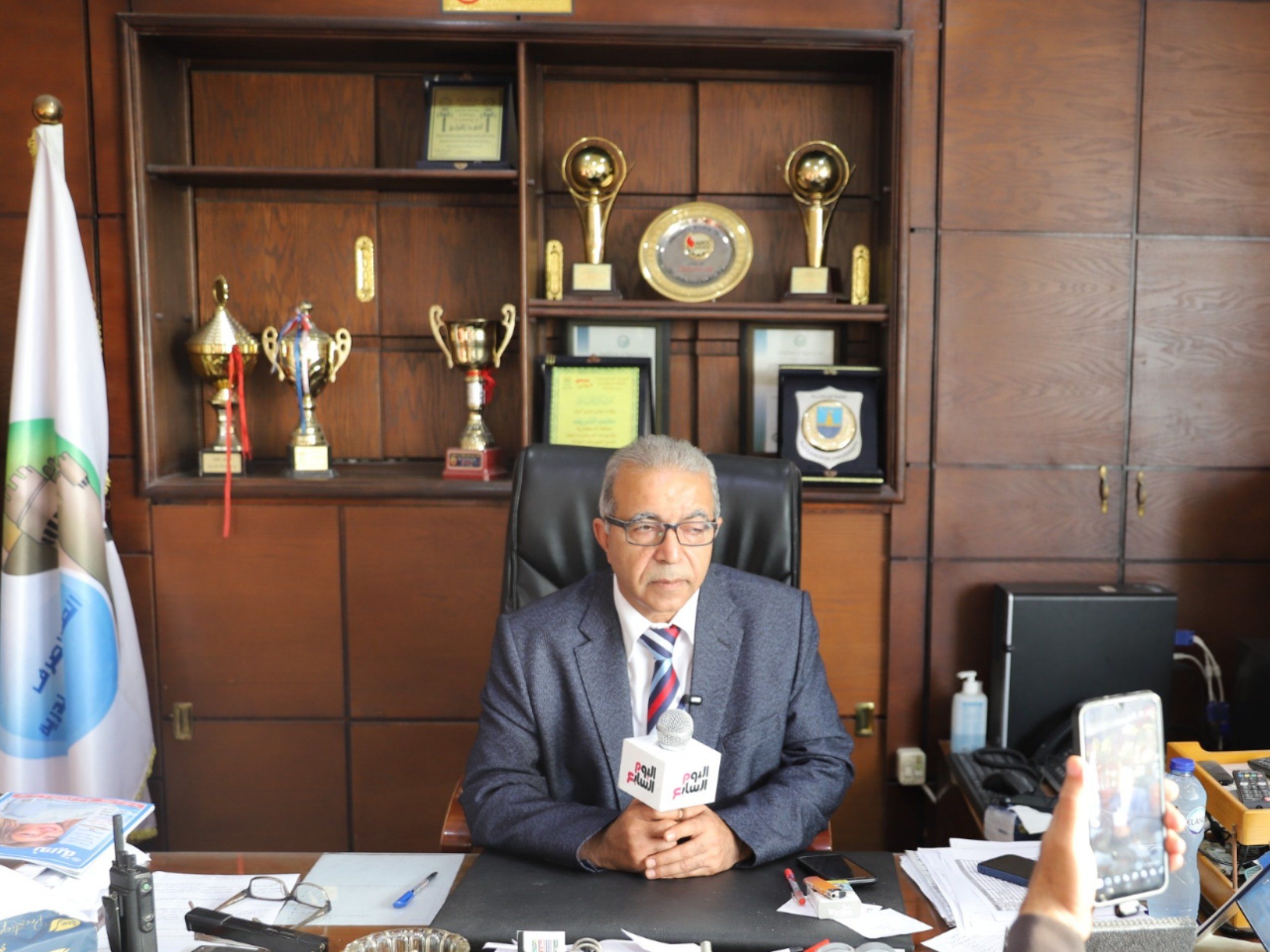 اللواء سامي قنديل رئيس شركة الصرف الصحي اللواء سامي قنديل رئيس شركة الصرف الصحي