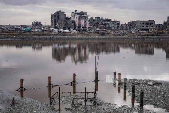 أمطار غزيرة على غزة أمطار غزيرة على غزة