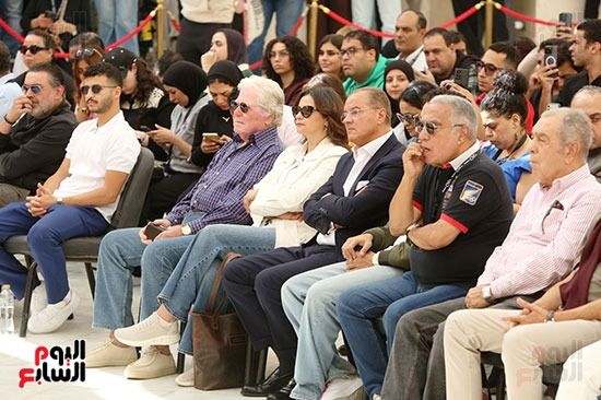 محمد السعدي وعلا الشافعي وحسين فهمي محمد السعدي وعلا الشافعي وحسين فهمي