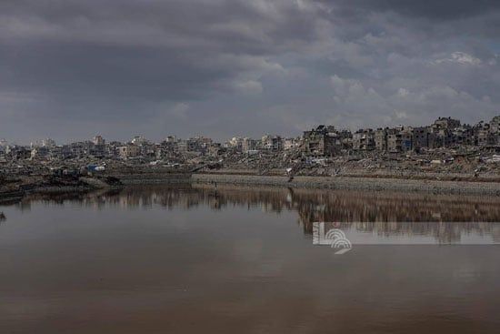 غرق غزة فى مياه الأمطار غرق غزة فى مياه الأمطار