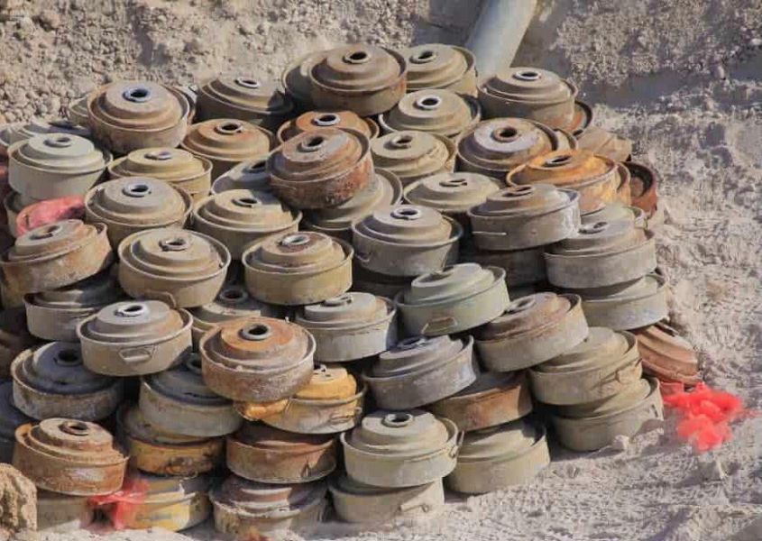 “مسام” ينزع 815 لغمًا من الأراضي اليمنية خلال أسبوع