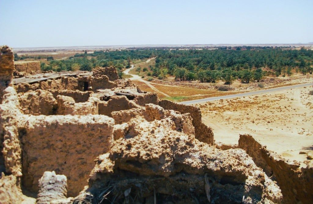 قارة أم الصغير أصغر واحة مصرية معزولة في الصحراء (1) قارة أم الصغير أصغر واحة مصرية معزولة في الصحراء (1)