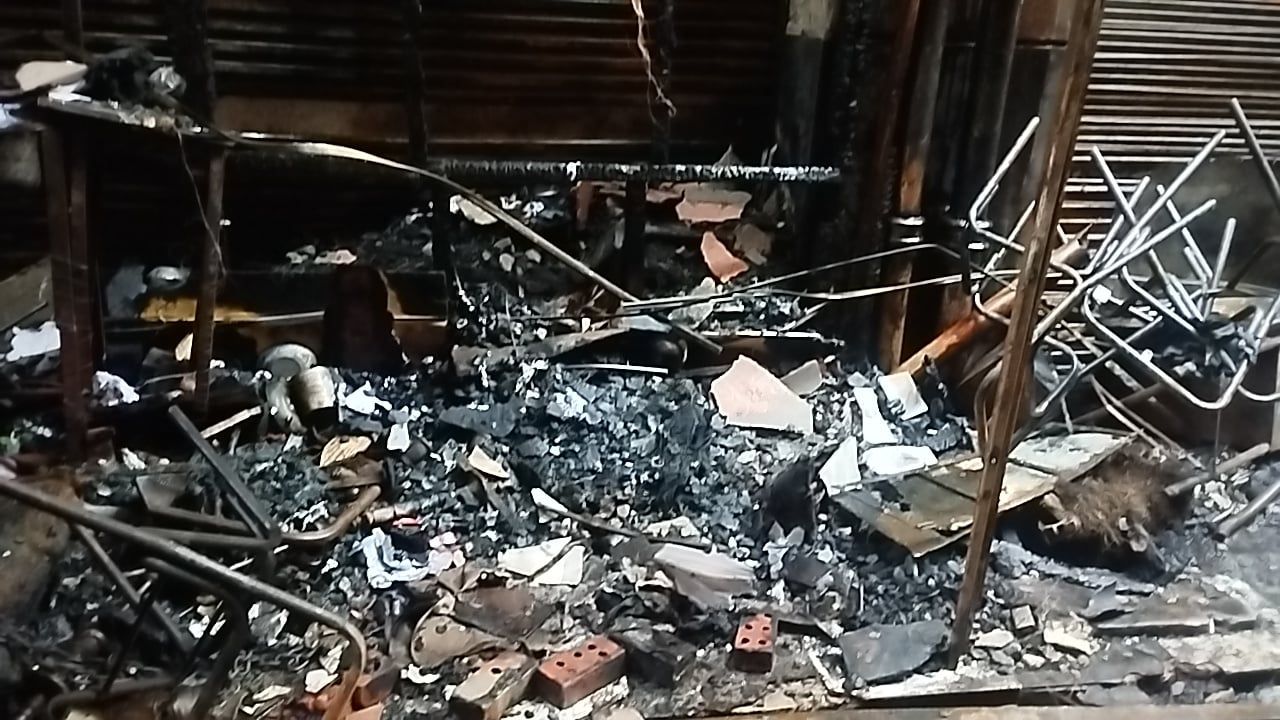 خسائر حريق المنشية في الإسكندرية خسائر حريق المنشية في الإسكندرية