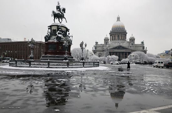 الثلوج فى روسيا (8)