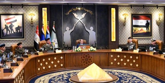 الرئيس السيسى يشهد اختبارات كشف الهيئة للمتقدمين بالأكاديمية العسكرية