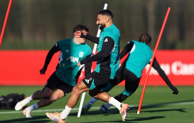 قوة وحماس في تدريبات ليفربول قوة وحماس في تدريبات ليفربول