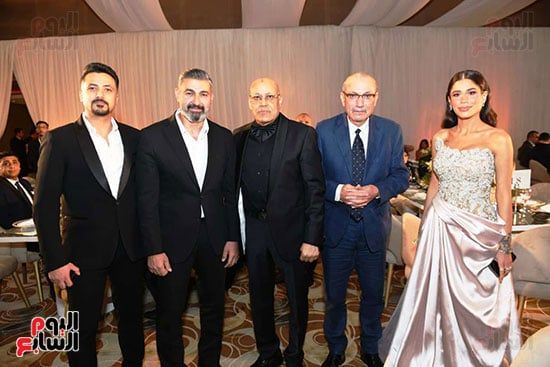 ياسر جلال مع المنتج محمد الشريف