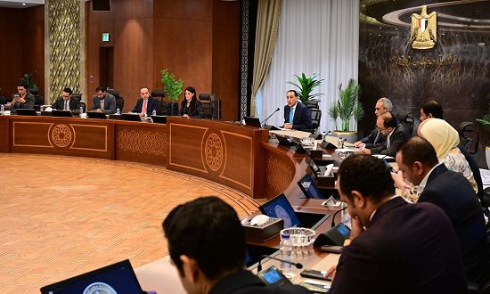 جانب من المرتمر الصحفى لرئيس مجلس الوزراء