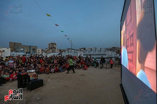 غزة سينما مؤقتة