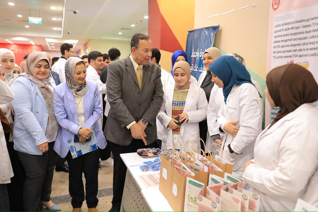 فعالية طلاب صيدلة المنصورة الجديدة