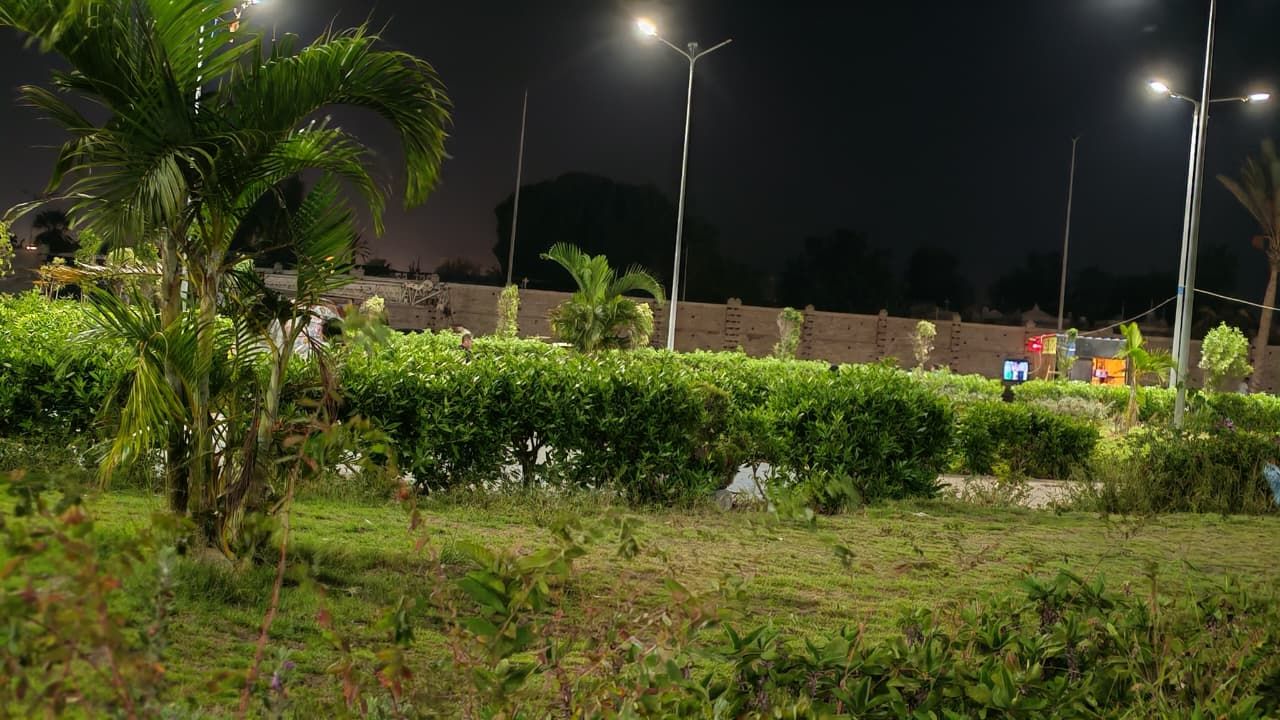 جانب من حديقة الكروان جانب من حديقة الكروان