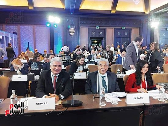 إجتماع لرؤساء الوفود المشاركة ب