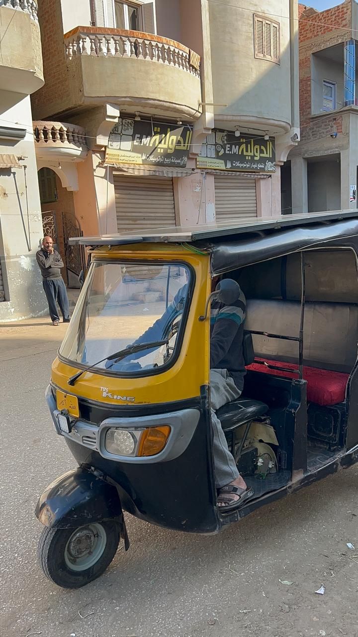 حول التوك توك للعمل بالطاقة النظيفة في الدقهلية حول التوك توك للعمل بالطاقة النظيفة في الدقهلية