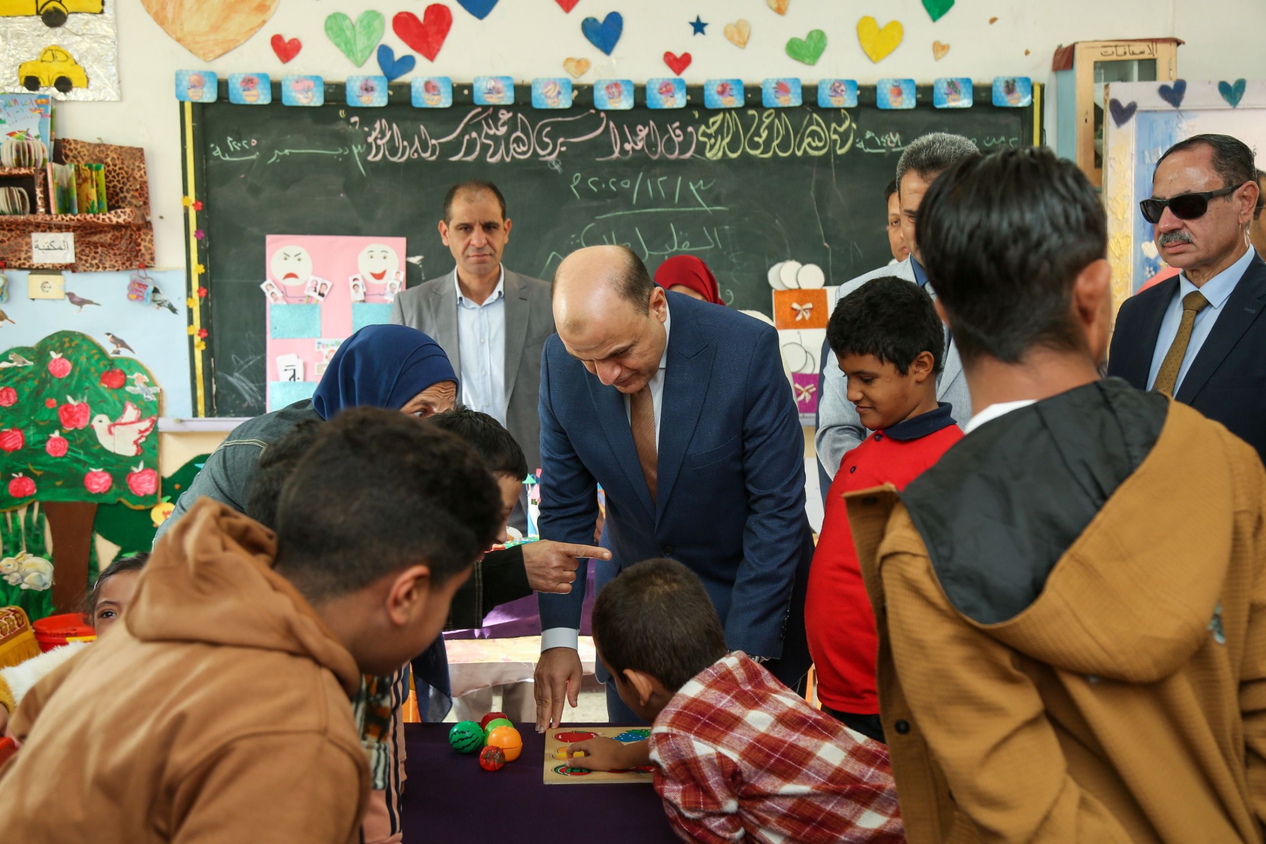 محافظ كفر الشيخ يتفقد مدارس التربية الفكرية والنور محافظ كفر الشيخ يتفقد مدارس التربية الفكرية والنور