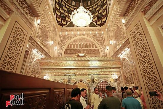 مسجد السيدة نفيسة بعد التطوير (7) مسجد السيدة نفيسة بعد التطوير (7)