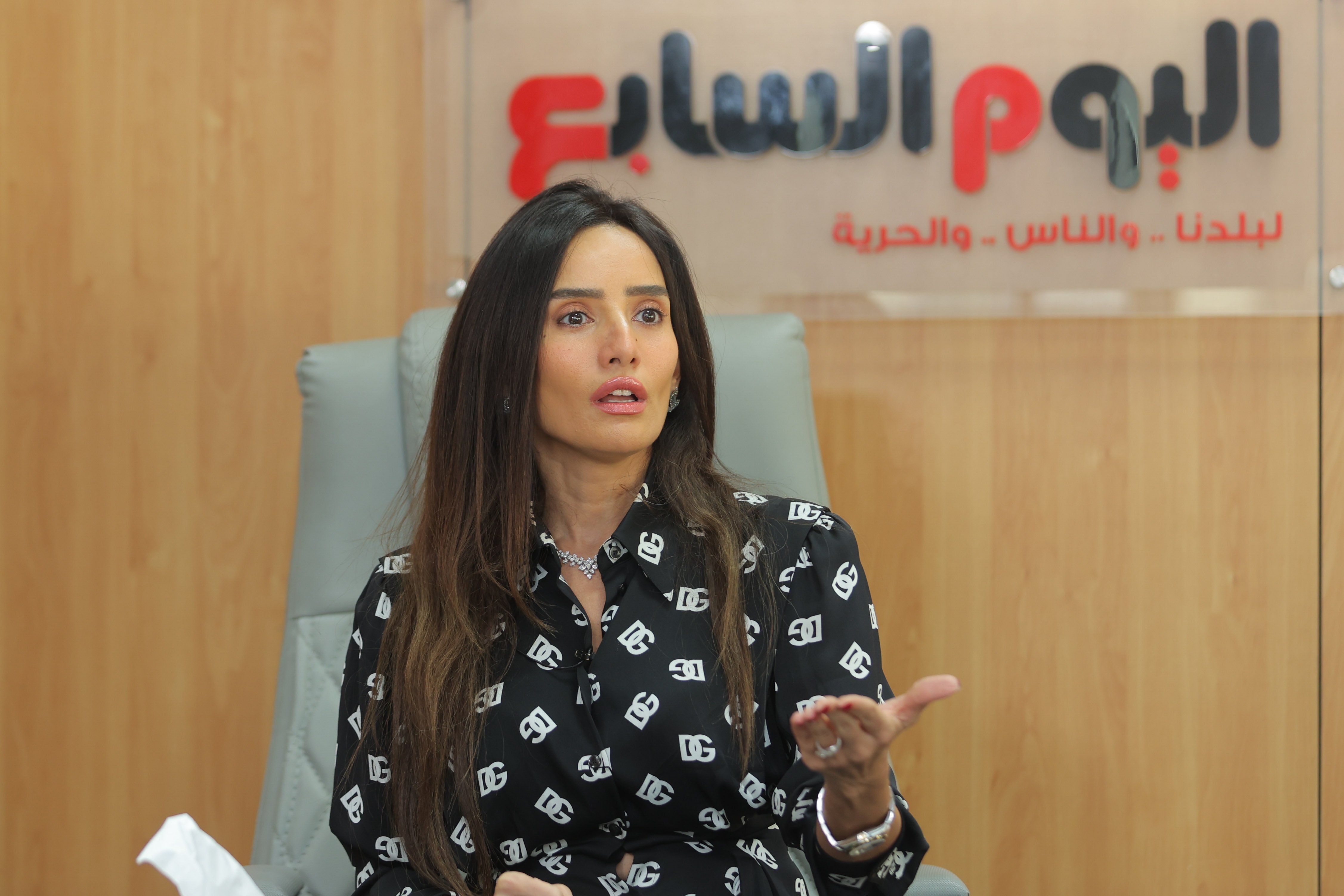 زينة فى ندوة اليوم اليوم السابع