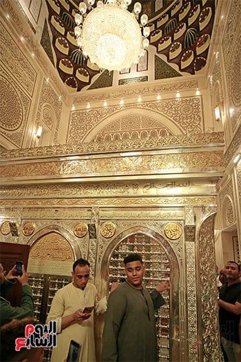 مسجد السيدة نفيسة بعد التطوير (10) مسجد السيدة نفيسة بعد التطوير (10)