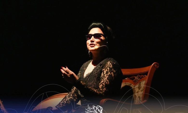 نهلة خليل تجسد شخصية ام كلثوم فى مسرحية سيرة الحب