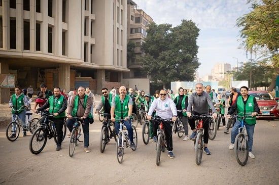 .مصر الخير تنظم ماراثون للدراجات بمناسبة اليوم العالمي للتطوع (1)