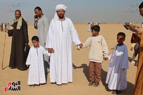 الصعيدى-يصطحب-أولاده-للمرماح الصعيدى-يصطحب-أولاده-للمرماح