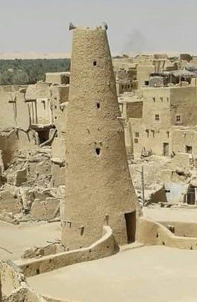 مسجد الشيخة حسينة الاثري بعد ترميمه - سيوة مسجد الشيخة حسينة الاثري بعد ترميمه - سيوة