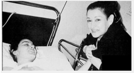 شريهان مع وردة بعد تعرضها احادث شريهان مع وردة بعد تعرضها احادث