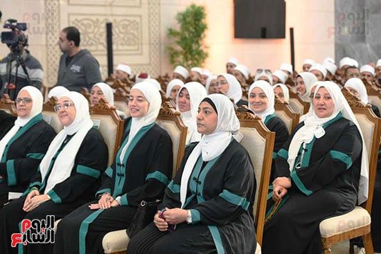 الواعظات خلال المسابقة الواعظات خلال المسابقة